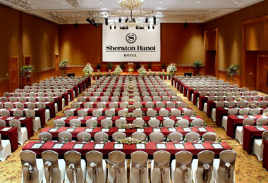 Phòng hội thảo tại khách sạn Sheraton Hà Nội